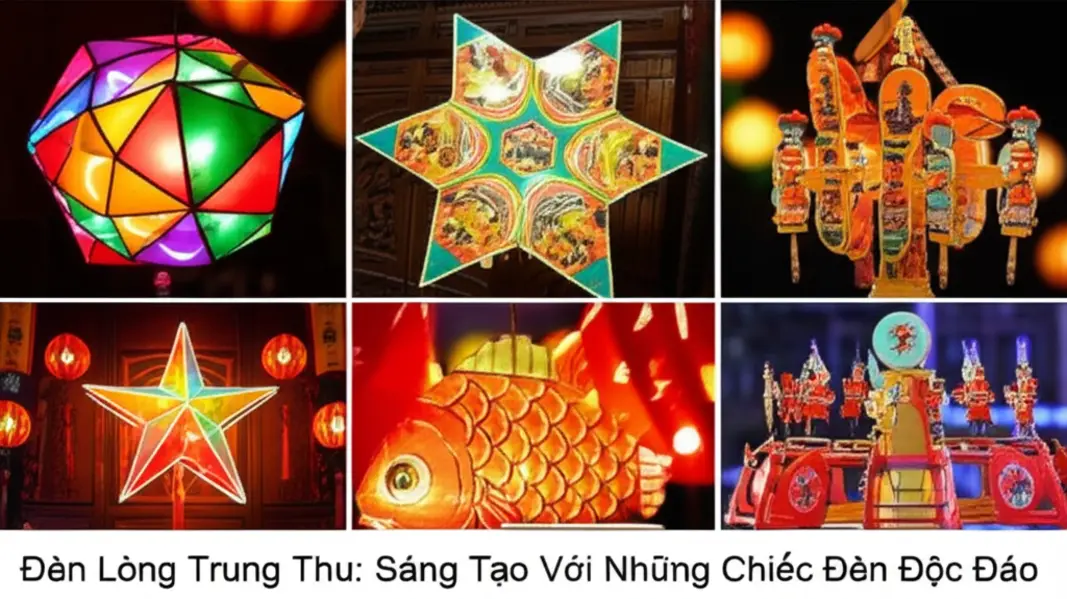 Lịch sử và ý nghĩa của đèn lồng Trung Thu trong văn hóa Việt Nam.
