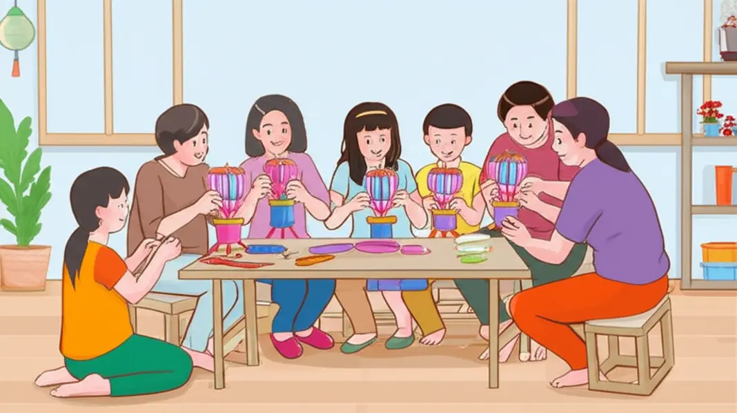 Lịch sử và ý nghĩa của đèn lồng Trung Thu trong văn hóa Việt Nam.