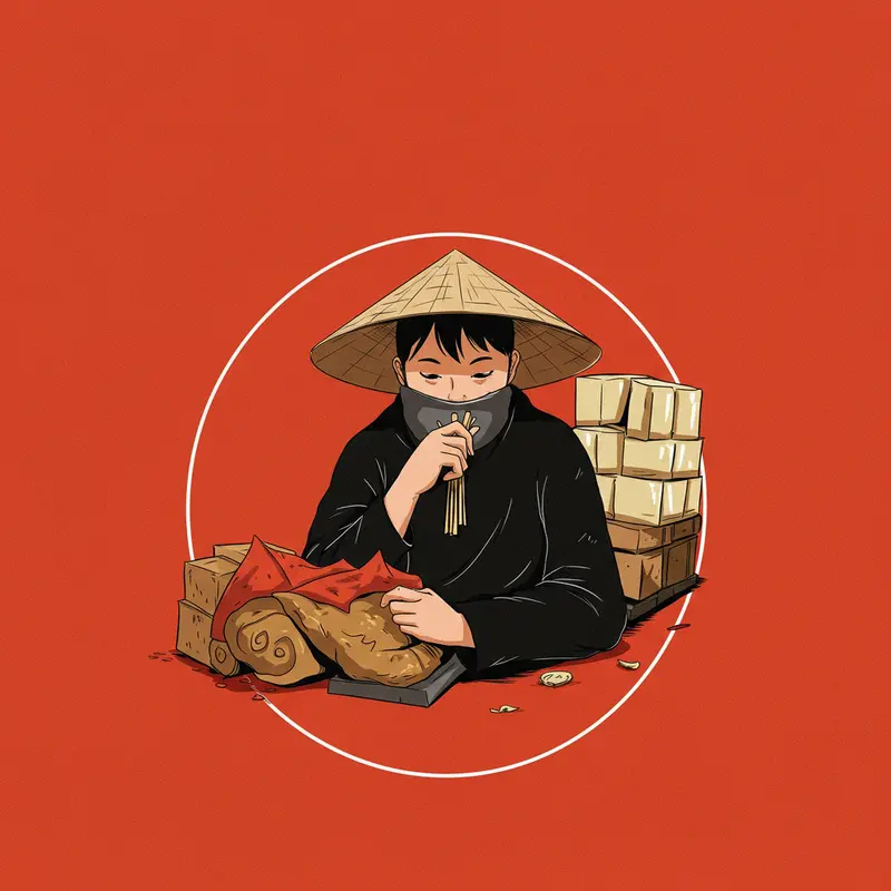 Tác động của rác thải nhựa và bao bì trong dịp Trung Thu tại khu vực lễ hội.