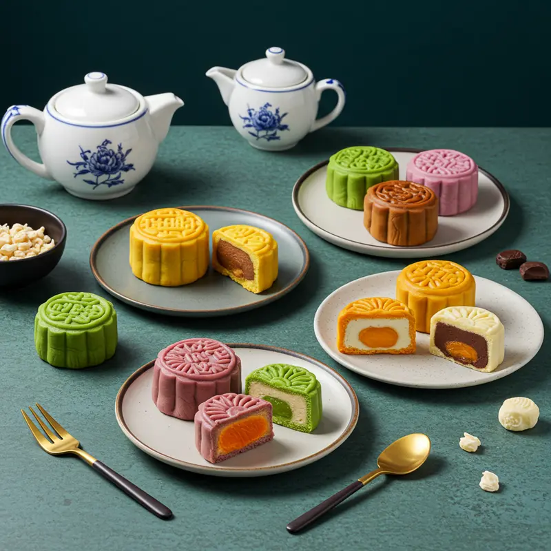 Phong vị và hình ảnh bánh Trung Thu truyền thống Việt Nam