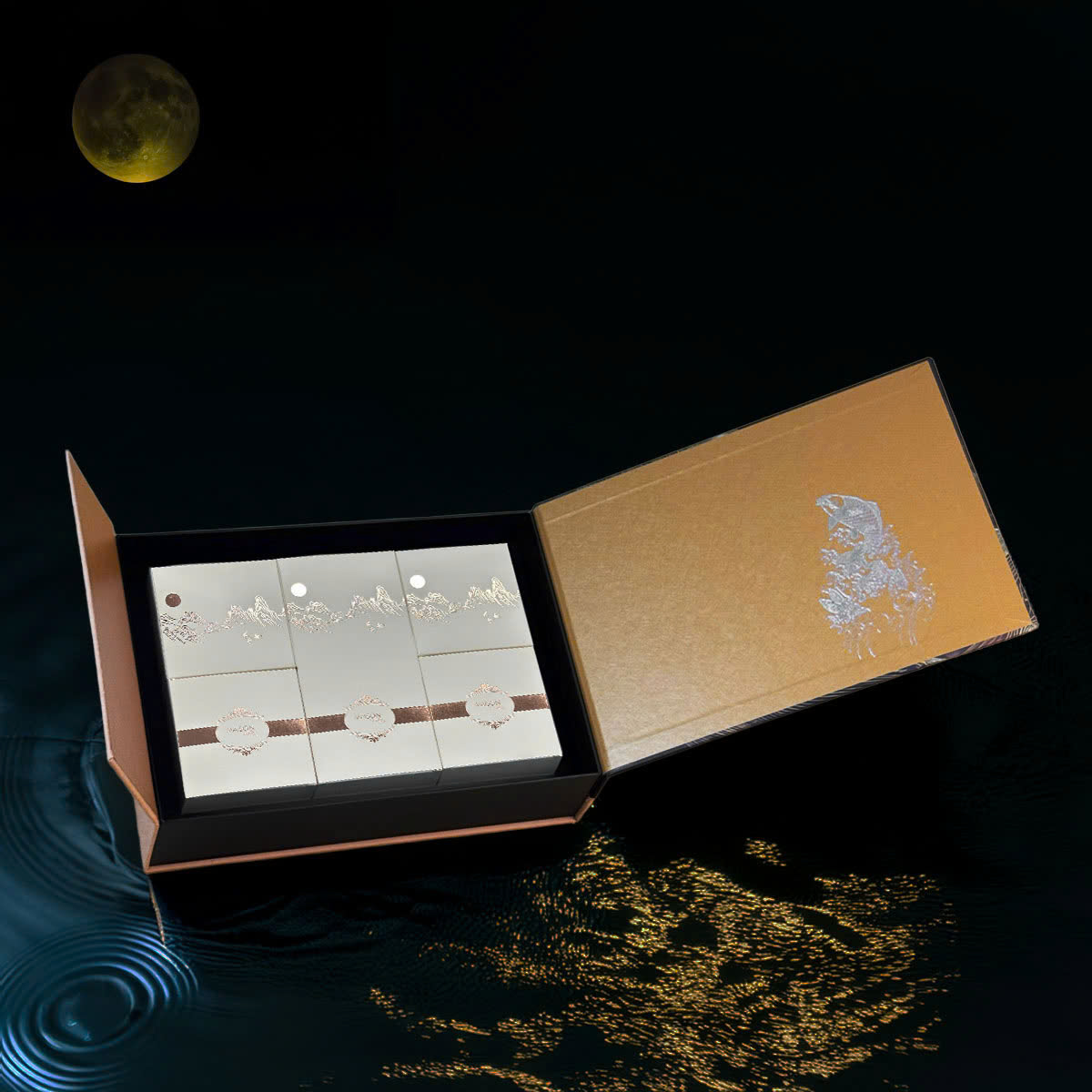 Hộp Bánh Trung Thu Maison Ngư Nguyệt- Bánh trung thu Doanh nghiệp