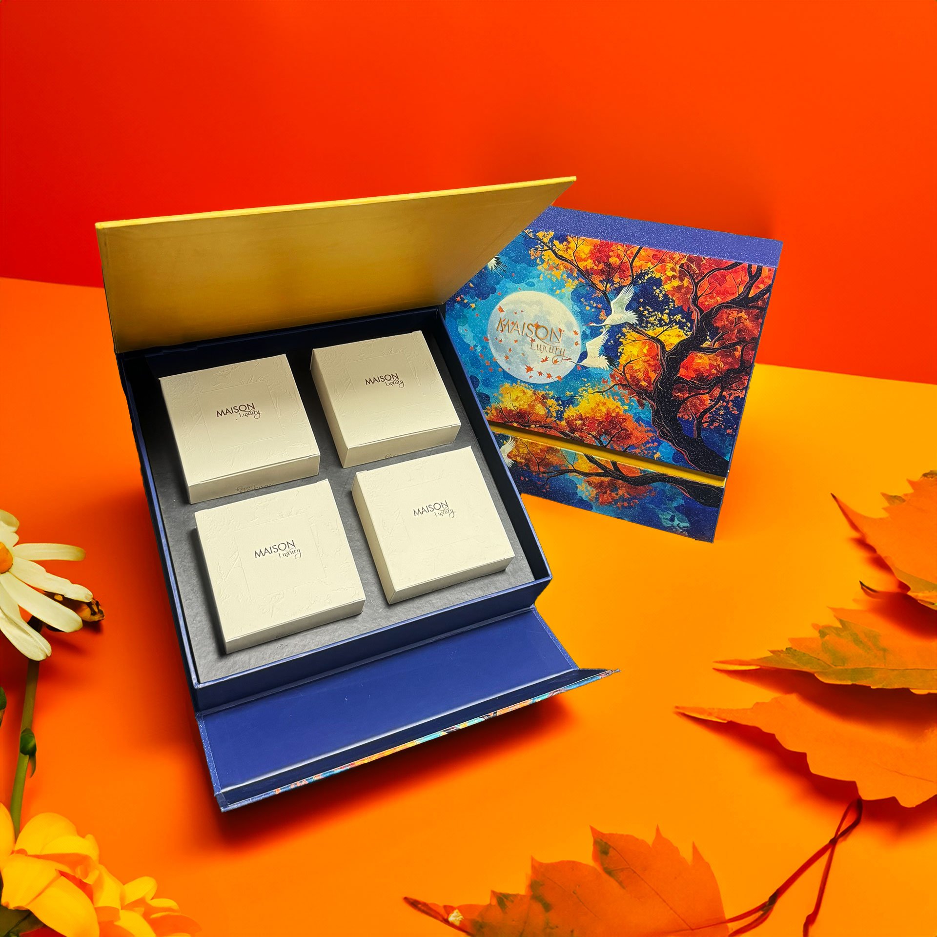 Hộp Bánh Trung Thu Maison Hạc Vũ