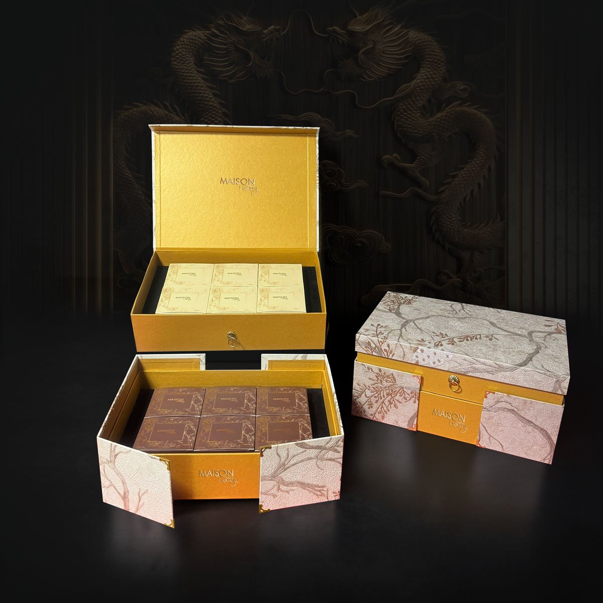 Hộp Bánh Trung Thu Maison Luxury