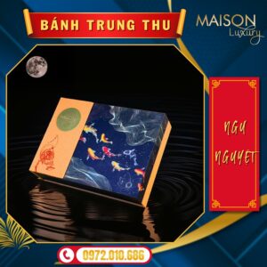 Hộp Bánh Trung Thu Maison Ngư Nguyệt- Bánh trung thu Doanh nghiệp