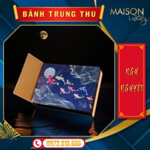Hộp Bánh Trung Thu Maison Ngư Nguyệt- Bánh trung thu Doanh nghiệp