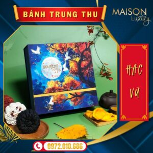 Hộp Bánh Trung Thu Maison Hạc Vũ - Bánh Trung Thu Doanh Nghiệp