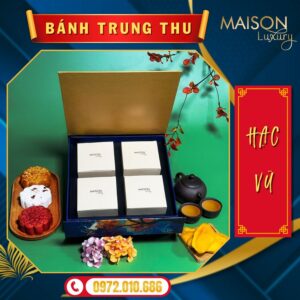 Hộp Bánh Trung Thu Maison Hạc Vũ - Bánh Trung Thu Doanh Nghiệp