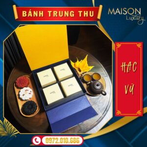 Hộp Bánh Trung Thu Maison Hạc Vũ - Bánh Trung Thu Doanh Nghiệp