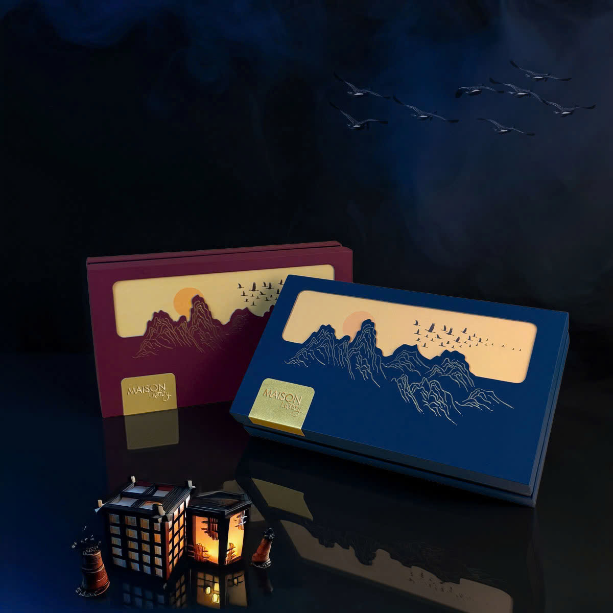 Hộp Bánh Trung Thu Maison Bình An - Bánh trung thu tặng thầy cô