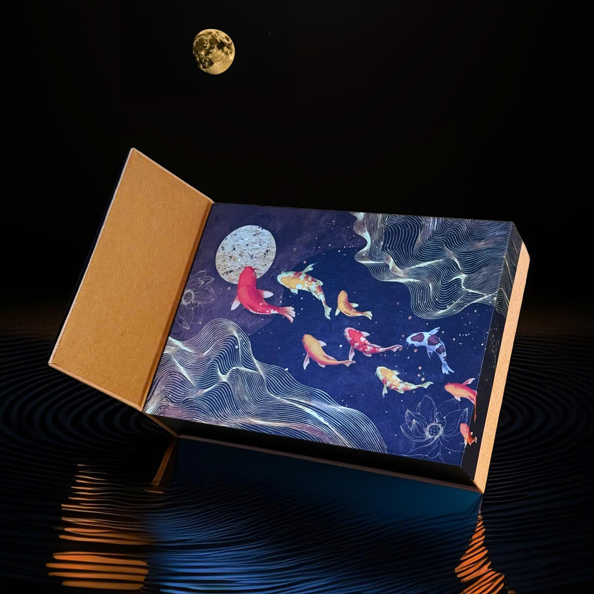 Hộp Bánh Trung Thu Maison Ngư Nguyệt- Bánh trung thu Doanh nghiệp