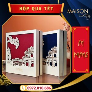 Hộp Quà Tết Maison An Khang - Vỏ hộp