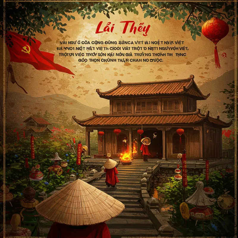 Khu vực tổ chức lễ hội Tết Trung Thu với đèn lồng, trẻ em, gia đình người Việt ở nước ngoài dưới bầu trời có trăng tròn