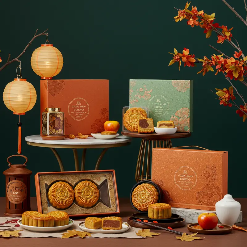 Gia đình Việt Nam sum họp thưởng thức bánh Trung Thu dưới ánh trăng rằm.