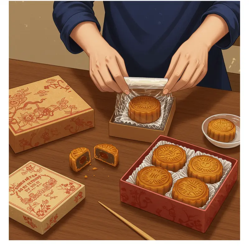 Các loại bánh Trung Thu truyền thống với đa dạng nhân và vỏ khác nhau.