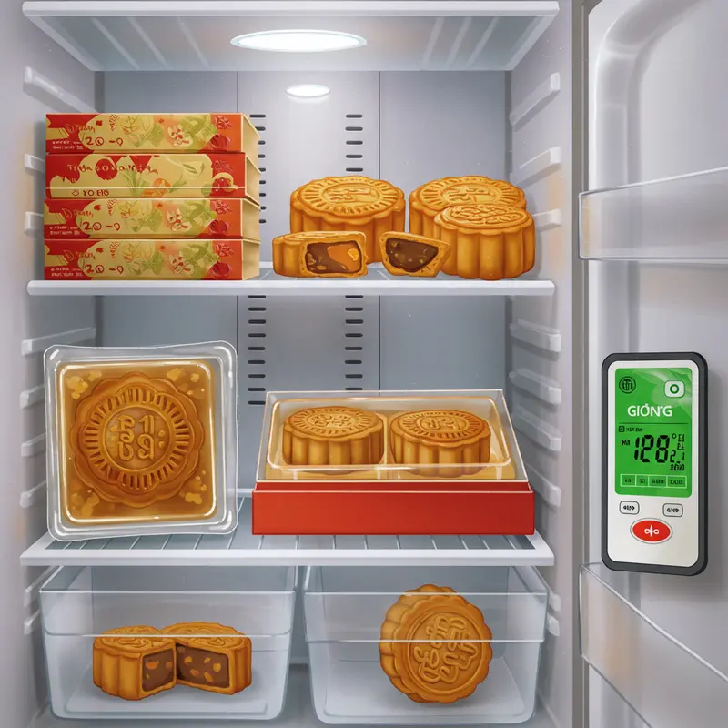 Các loại bánh Trung Thu truyền thống với đa dạng nhân và vỏ khác nhau.