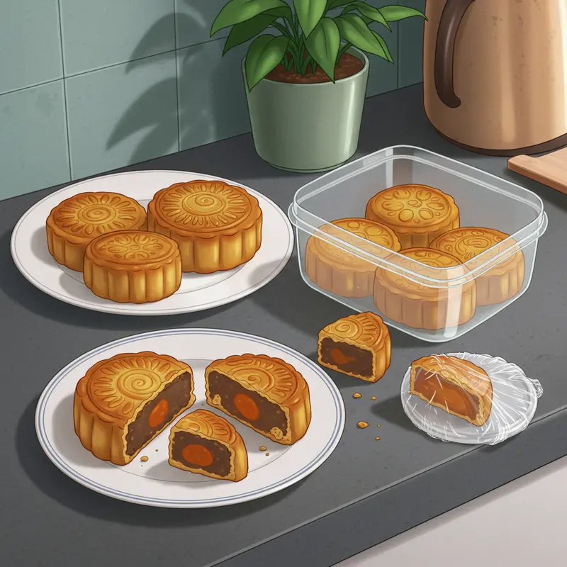 Các loại bánh Trung Thu truyền thống với đa dạng nhân và vỏ khác nhau.