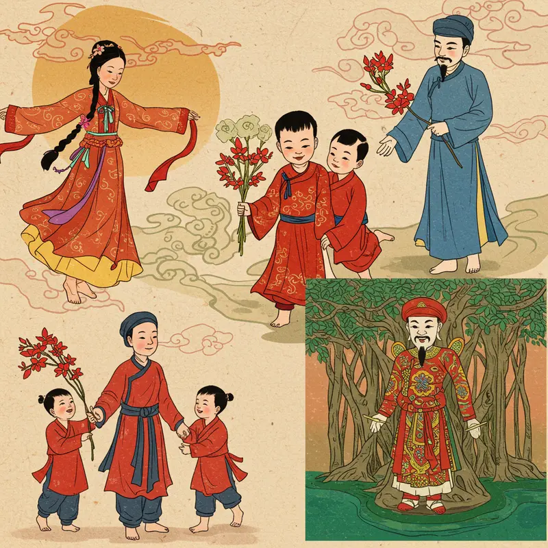 Chị Hằng, nàng tiên cung trăng – Biểu tượng của vẻ đẹp thuần khiết và nỗi nhớ trần gian.