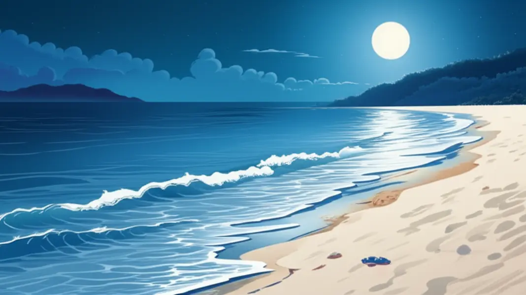 Hồ Gươm lung linh dưới ánh trăng rằm Trung Thu.