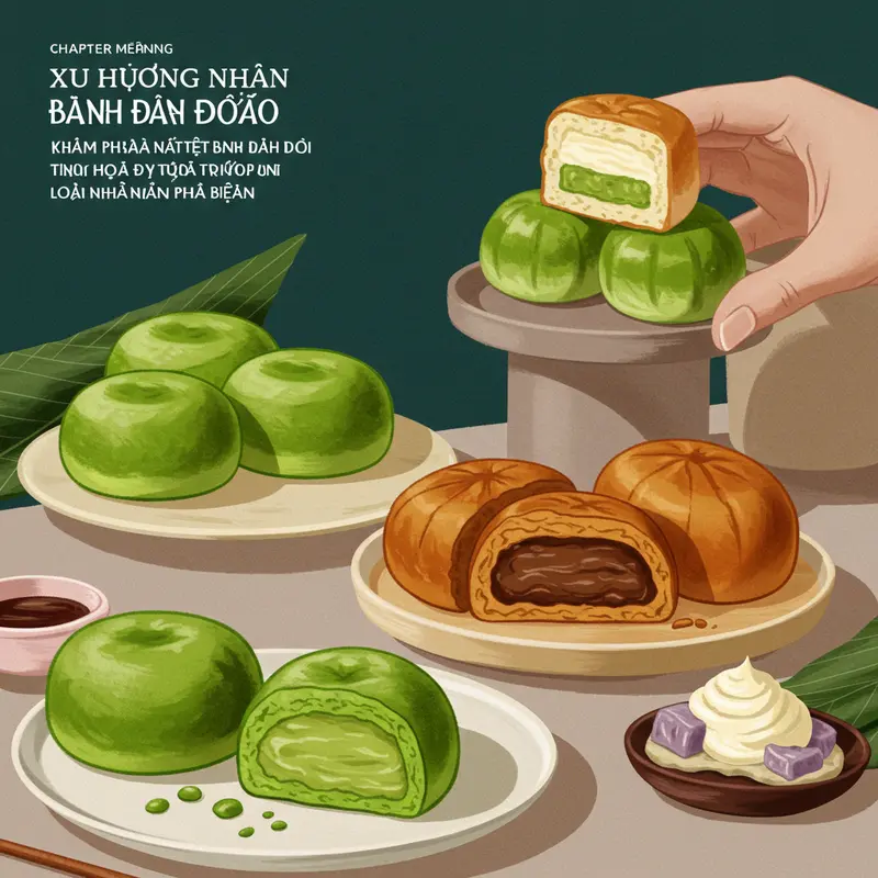 Bánh dẻo xuất hiện trong các buổi lễ Trung Thu truyền thống, tượng trưng cho sự đoàn viên và thịnh vượng.