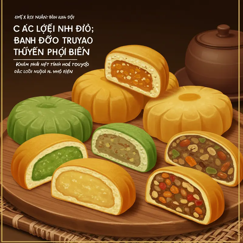 Bánh dẻo xuất hiện trong các buổi lễ Trung Thu truyền thống, tượng trưng cho sự đoàn viên và thịnh vượng.