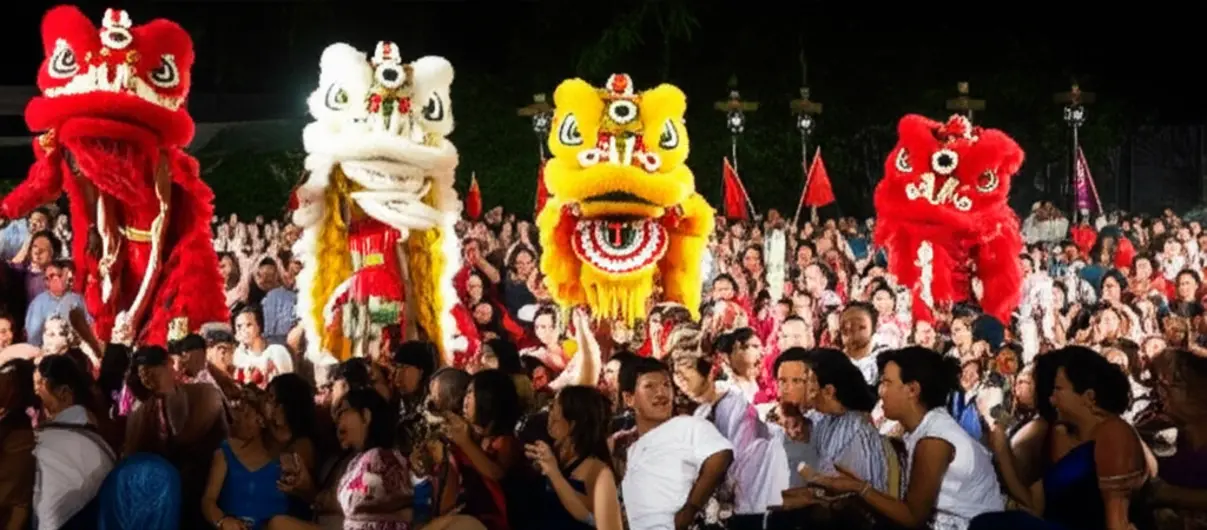 Nguồn gốc của múa lân, múa rồng từ Trung Quốc.