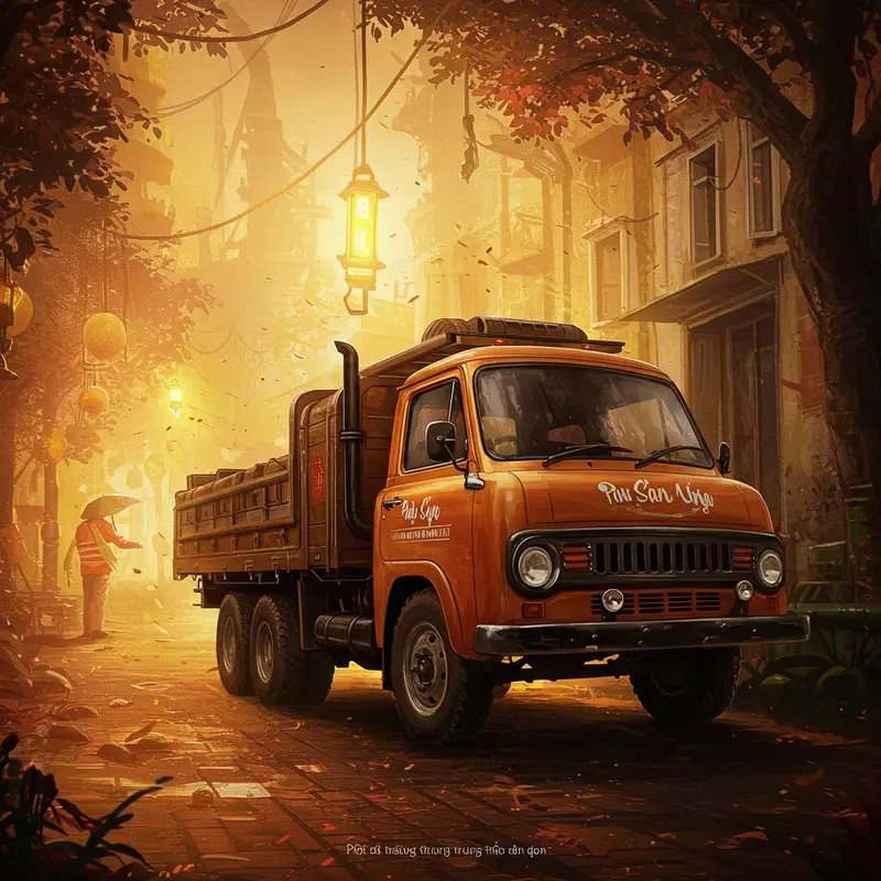 Trẻ em mặc áo dài truyền thống trong không khí lễ hội Trung Thu rực rỡ đèn lồng.