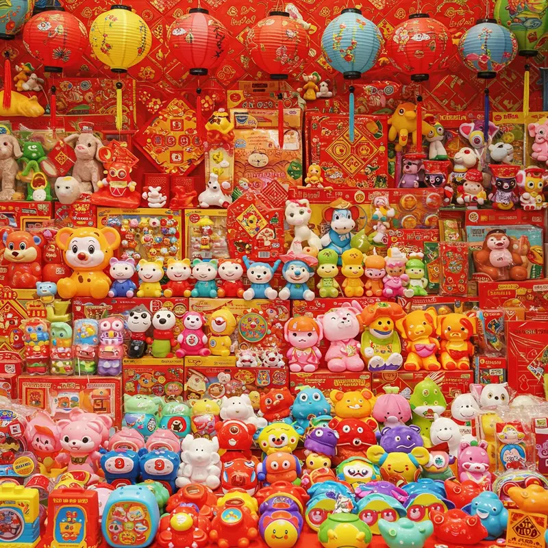 Trẻ em vui chơi với đồ chơi Trung Thu an toàn và chất lượng bên gia đình.