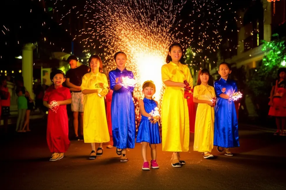 Nguyên liệu cơ bản để làm đèn lồng Trung Thu truyền thống.