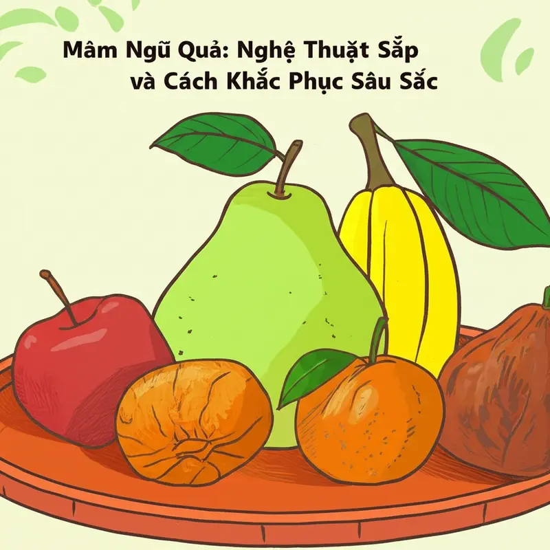 Nguồn gốc và ý nghĩa của mâm ngũ quả trong truyền thống Việt Nam.