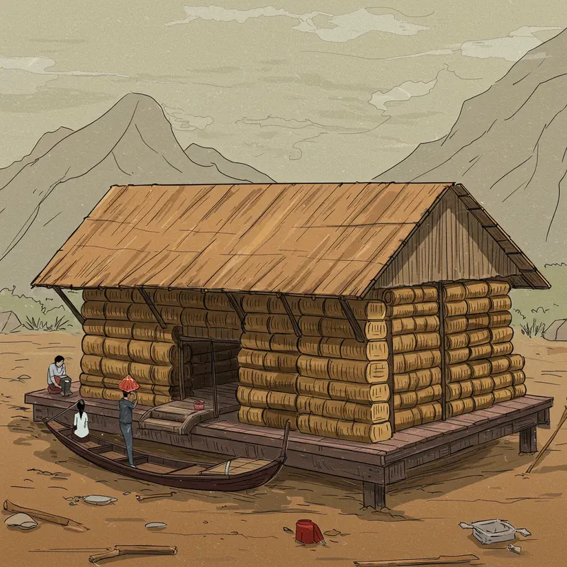 Bánh Trung Thu truyền thống và đèn ông sao trong lễ hội tại Việt Nam.