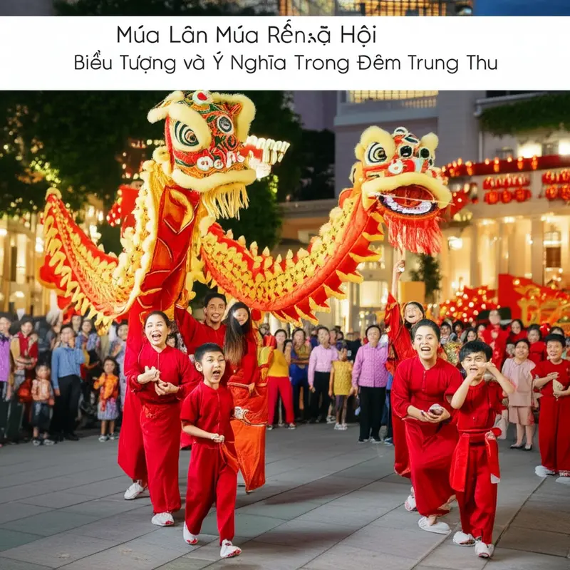 Nguồn gốc của múa lân, múa rồng từ Trung Quốc.