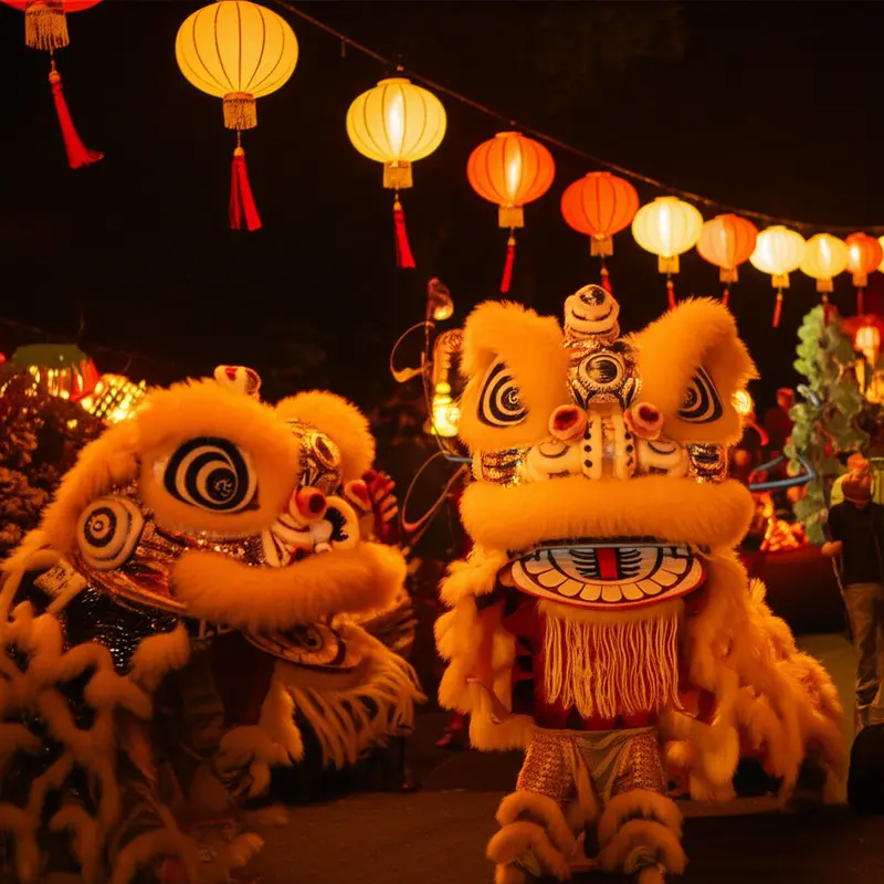 Gia đình Việt Nam đang chuẩn bị bánh Trung Thu dưới ánh trăng rằm.