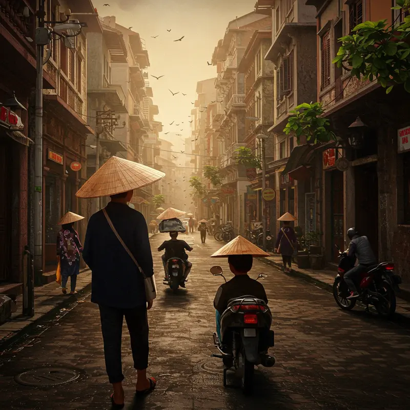 Người Việt tổ chức Tết Trung Thu truyền thống với rước đèn và cỗ trông trăng.