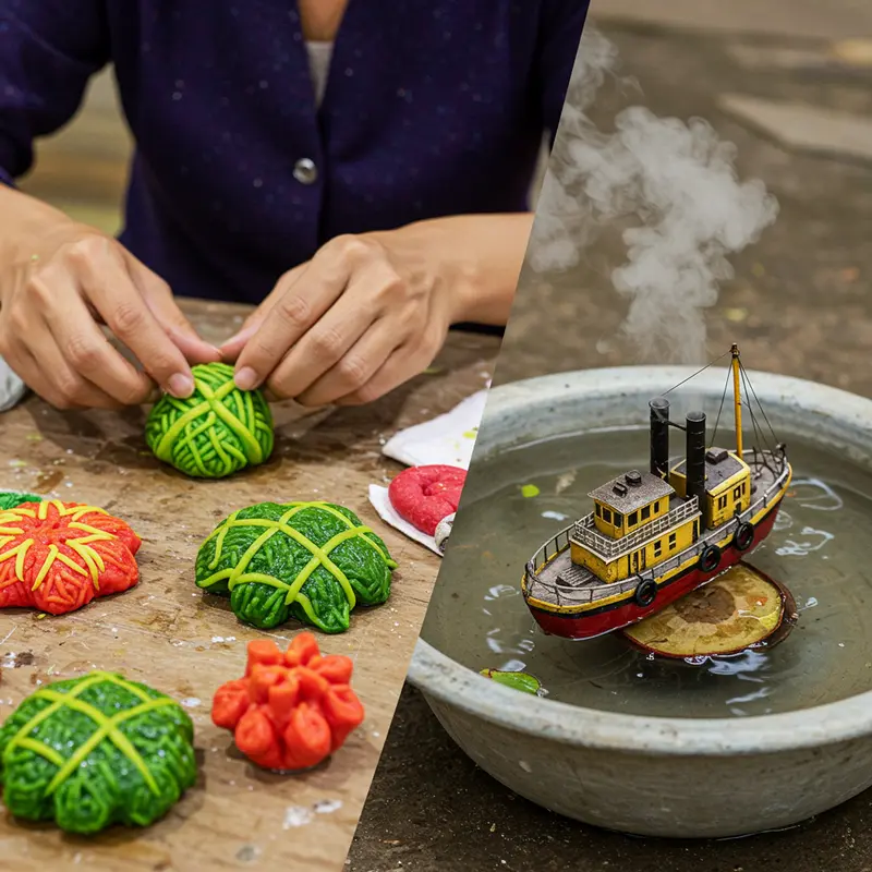 Không khí rộn ràng của Tết Trung Thu với đoàn rước đèn của các em nhỏ.