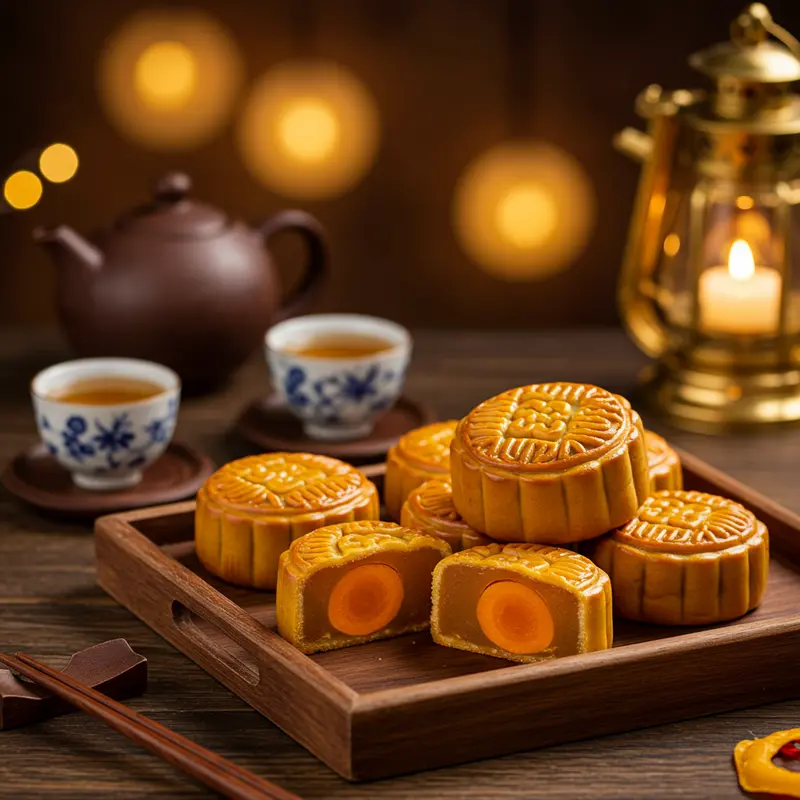 Phong vị và hình ảnh bánh Trung Thu truyền thống Việt Nam