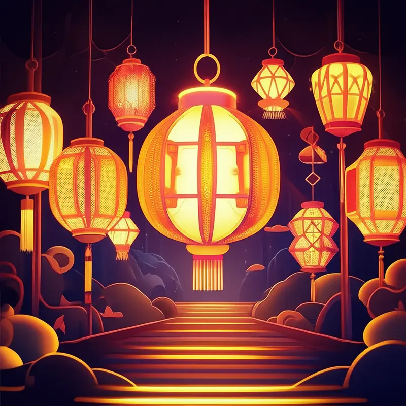 Lịch sử và ý nghĩa của đèn lồng Trung Thu trong văn hóa Việt Nam.