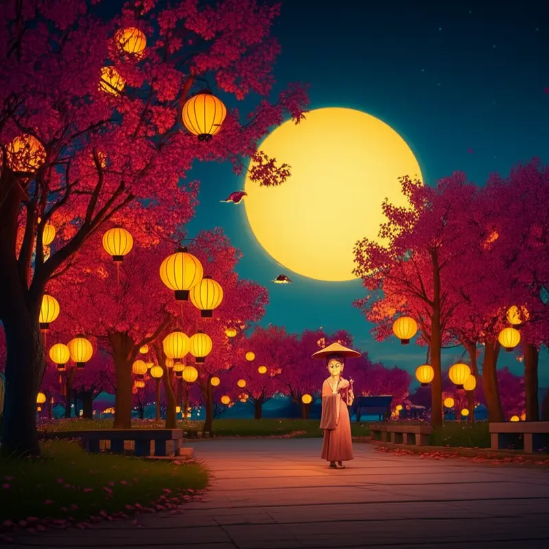 Lịch sử và nguồn gốc của Tết Trung Thu với sự giao thoa văn hóa Trung Hoa.