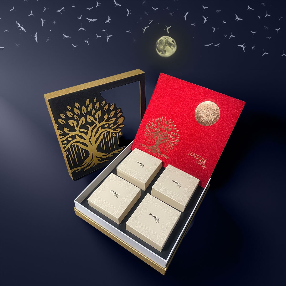 Hộp Bánh Trung Thu Maison Nguyệt Thụ