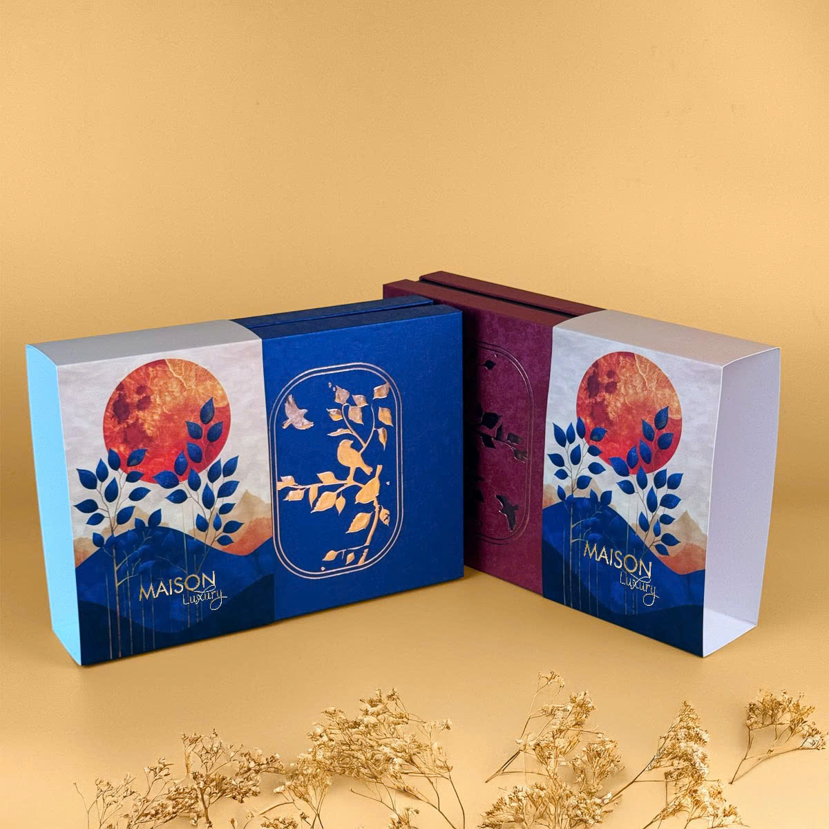 Hộp Bánh Trung Thu Maison - Bánh trung thu 125gr