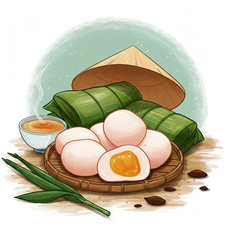 Bánh trung thu mochi với lớp vỏ dẻo mềm và nhân đa dạng hiện đại.