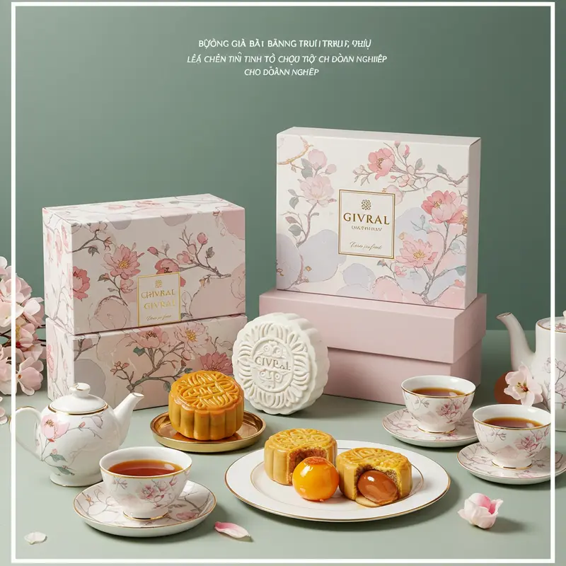 Bánh trung thu mang ý nghĩa sum vầy, là lựa chọn quà tặng sang trọng cho doanh nghiệp.