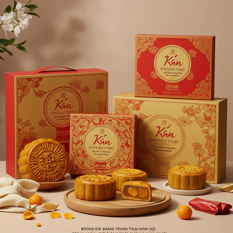 Bánh trung thu mang ý nghĩa sum vầy, là lựa chọn quà tặng sang trọng cho doanh nghiệp.