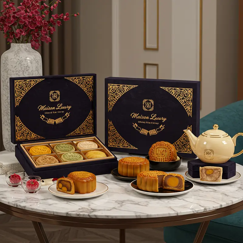 Bánh trung thu mang ý nghĩa sum vầy, là lựa chọn quà tặng sang trọng cho doanh nghiệp.