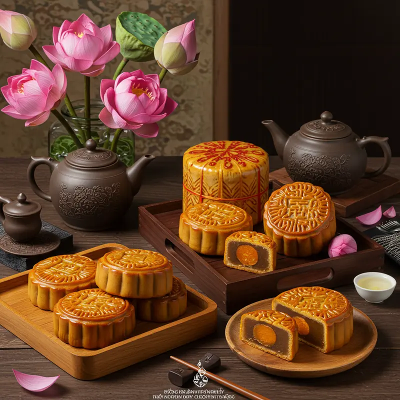 Bánh trung thu mang ý nghĩa sum vầy, là lựa chọn quà tặng sang trọng cho doanh nghiệp.