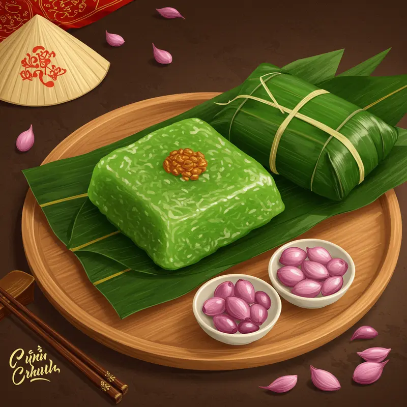 Giò lụa, chả quế, giò bò – những món đặc trưng không thể thiếu trên mâm cỗ Tết miền Bắc.