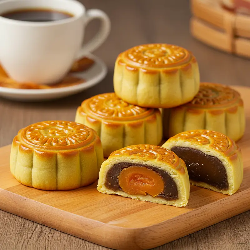 Bánh mochi Trung Thu tươi và các dấu hiệu nhận biết bánh bắt đầu hỏng.