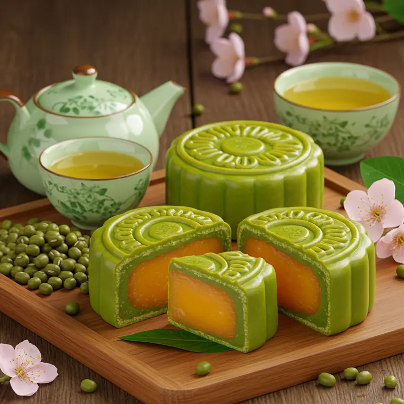 Bánh trung thu thập cẩm truyền thống với nhiều nguyên liệu phong phú.