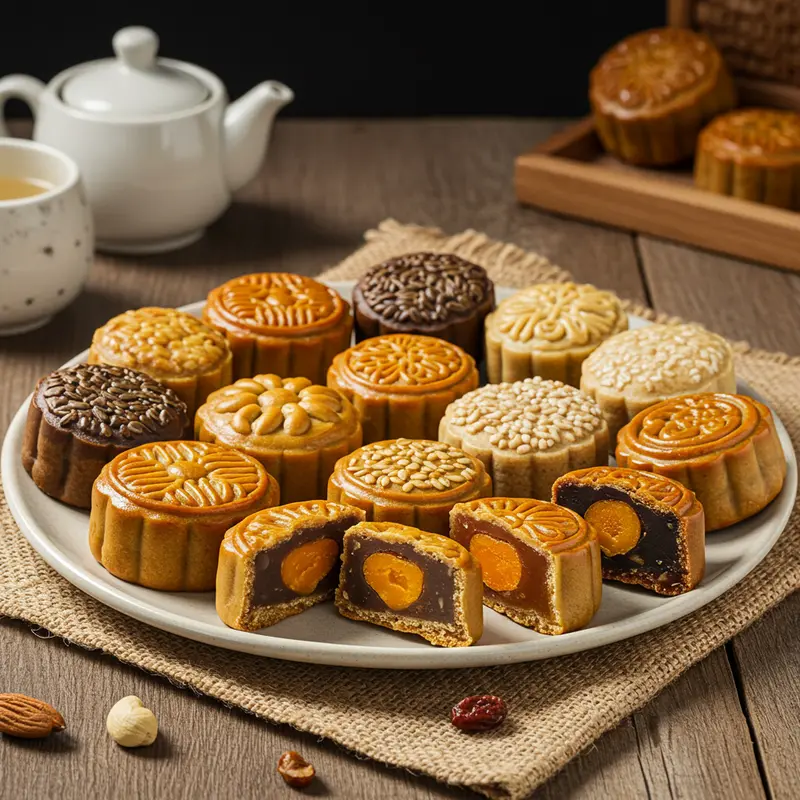 Bánh trung thu truyền thống chứa nhiều đường gây ảnh hưởng đến sức khỏe người ăn kiêng và tiểu đường.