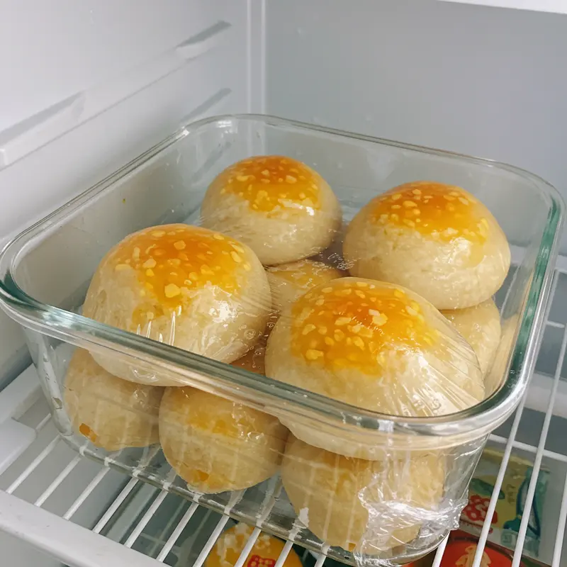 Nguyên liệu tươi ngon tạo nên nhân khoai môn mochi trứng muối chuẩn vị.