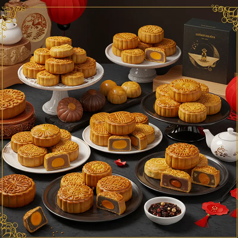 Không khí trao tặng bánh Trung thu ấm áp trong doanh nghiệp.